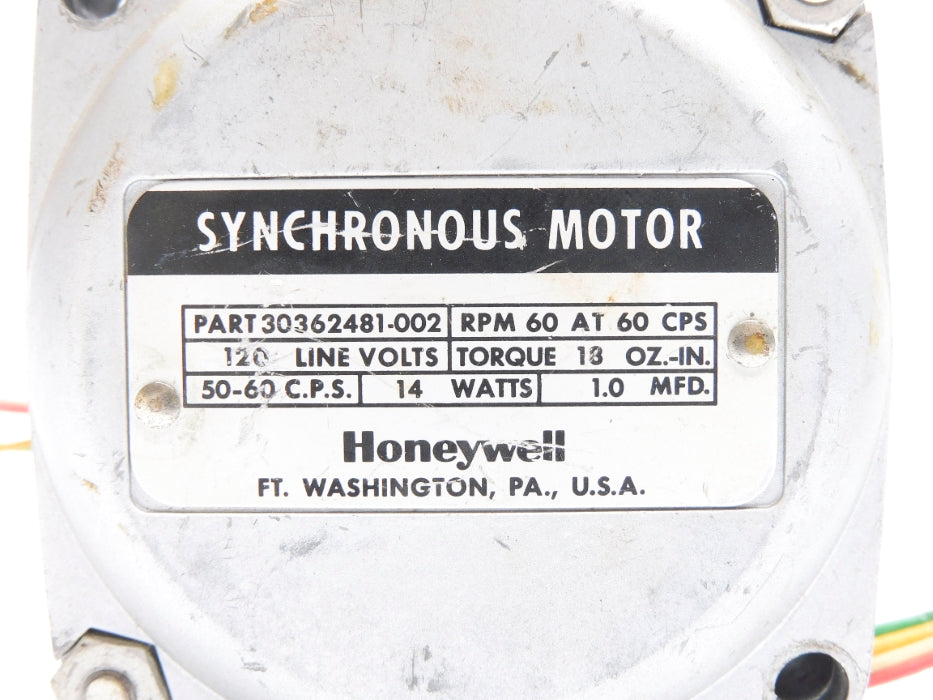 HONEYWELL 30362481-002 120V UNMP