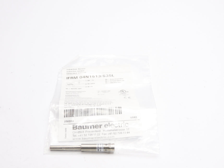 BAUMER ELECTRIC IFRM04N1513/S35L NSMP