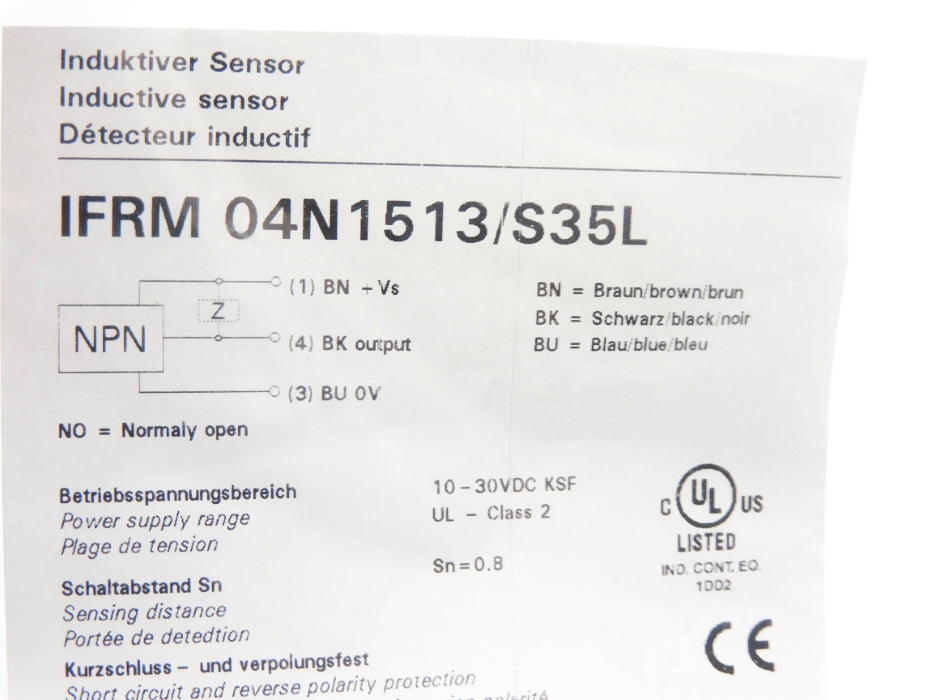 BAUMER ELECTRIC IFRM04N1513/S35L NSMP