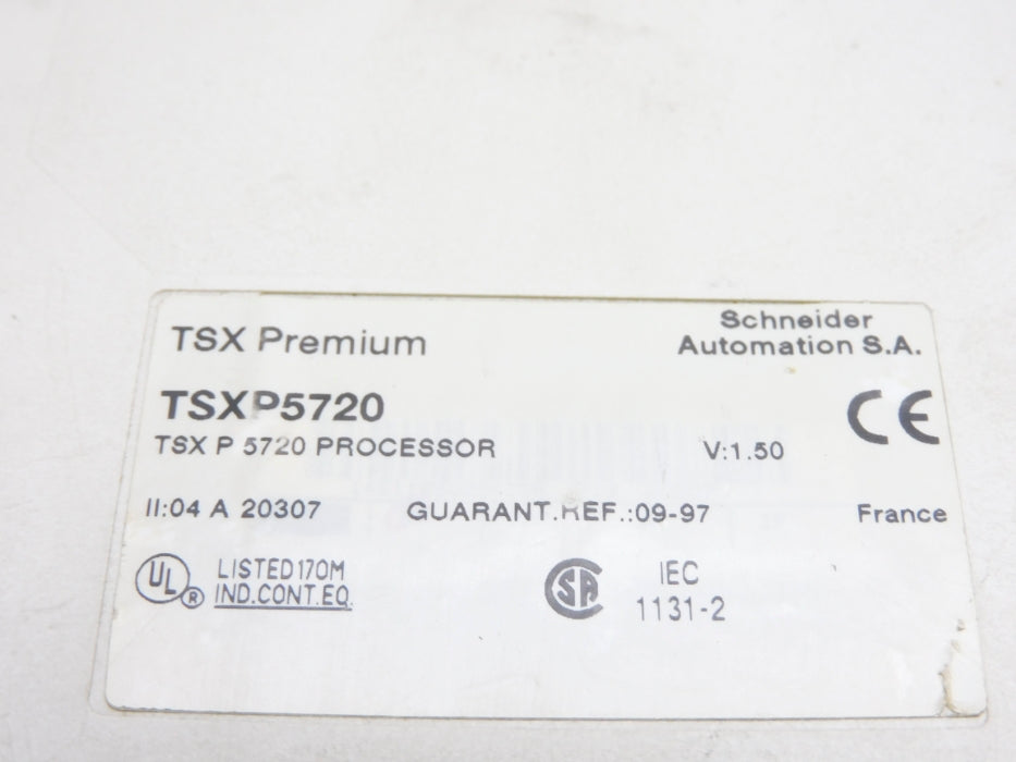 SCHNEIDER ELECTRIC TSXP5720 UNMP