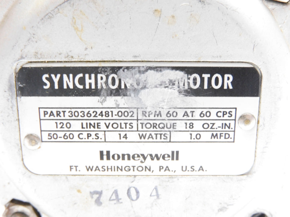 HONEYWELL 30362481-002 REMAN