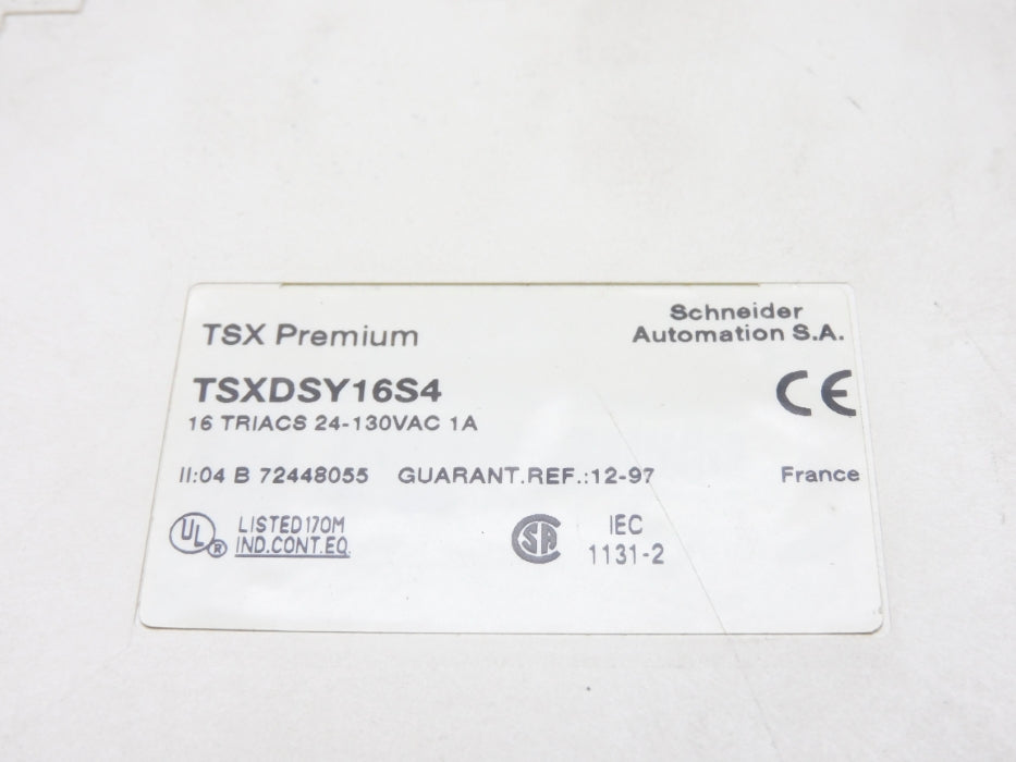SCHNEIDER ELECTRIC TSXDSY16S4 UNMP