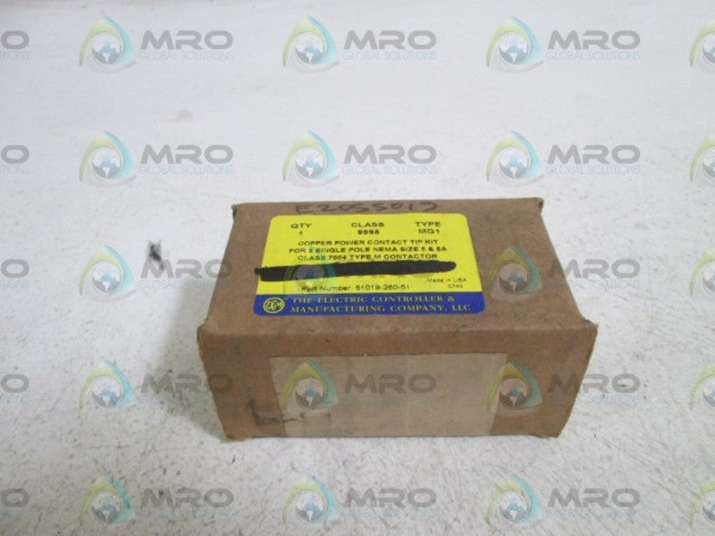 MRO INDUSTRIAL EC & M COPPER 9998-MG1 (51019-260-51) * FACTORY SEALED *