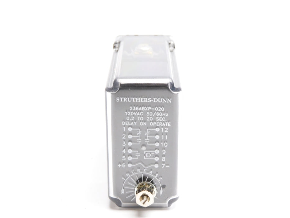 STRUTHERS-DUNN 236ABXP-020 120VAC 0.2-20SEC. UNMP