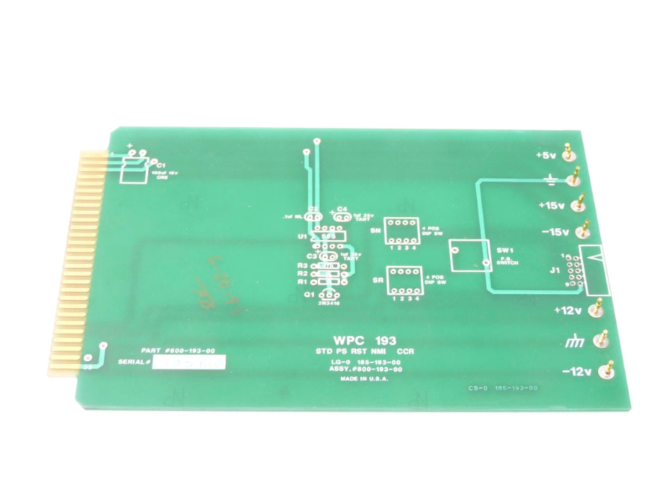 WPC 800-193-00 UNMP