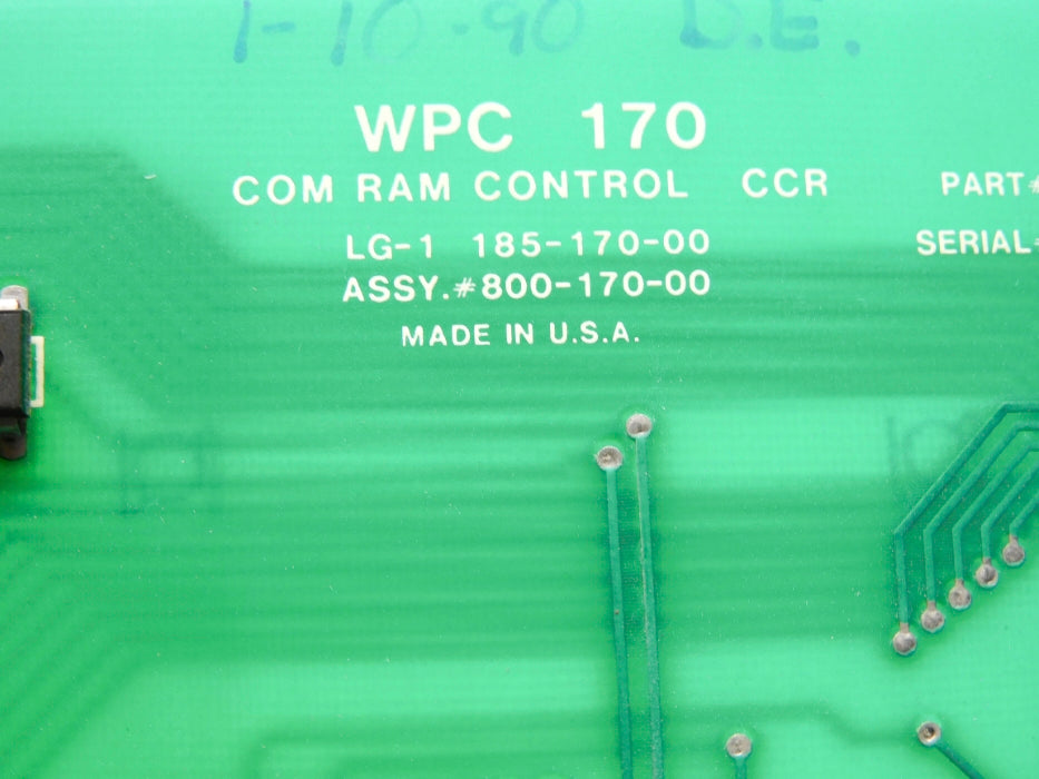 WPC 800-170-00 UNMP