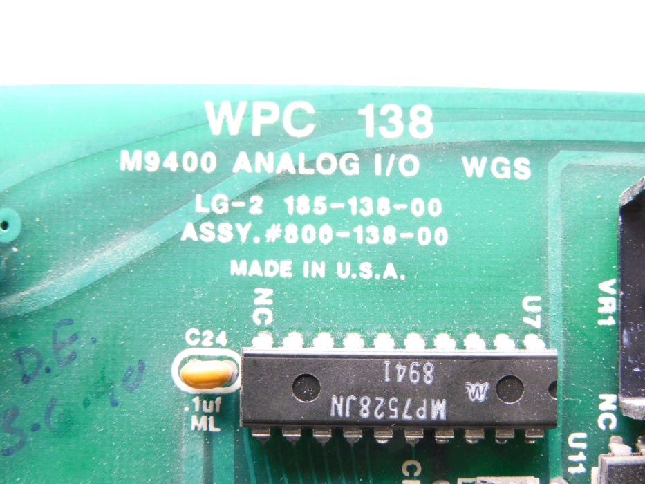 WPC 800-138-00 UNMP