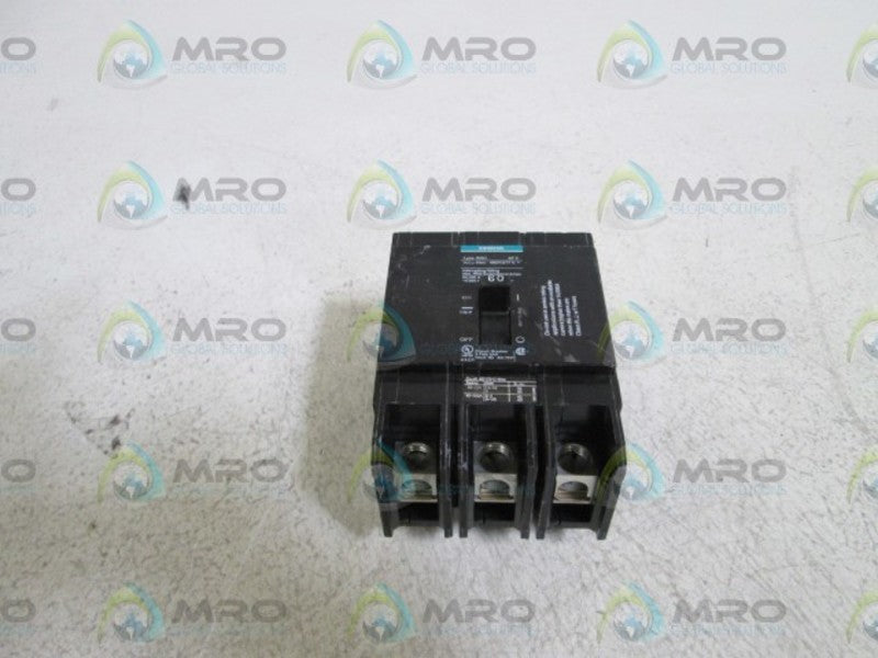 SIEMENS CIRCUIT BREAKER 60A BQD360BP *NEW NO BOX*