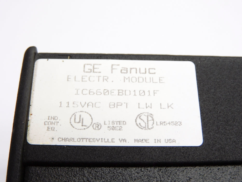 FANUC IC660BBD101 115V UNMP