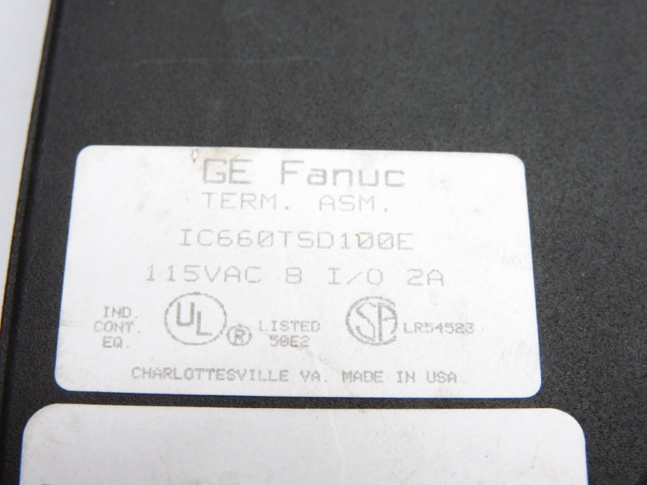 FANUC IC660BBD101 115V UNMP