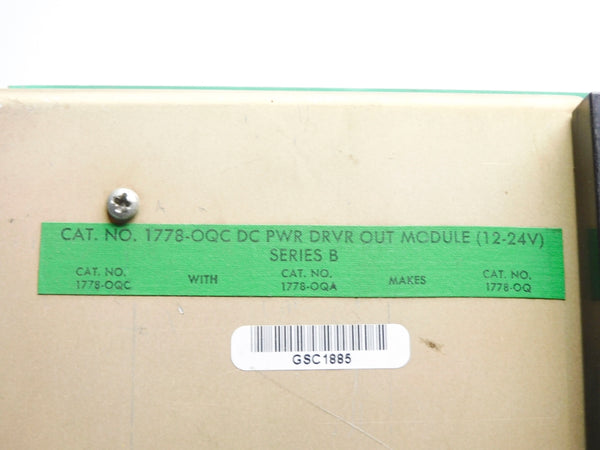 ALLEN BRADLEY 1778-OQC SER. B UNMP