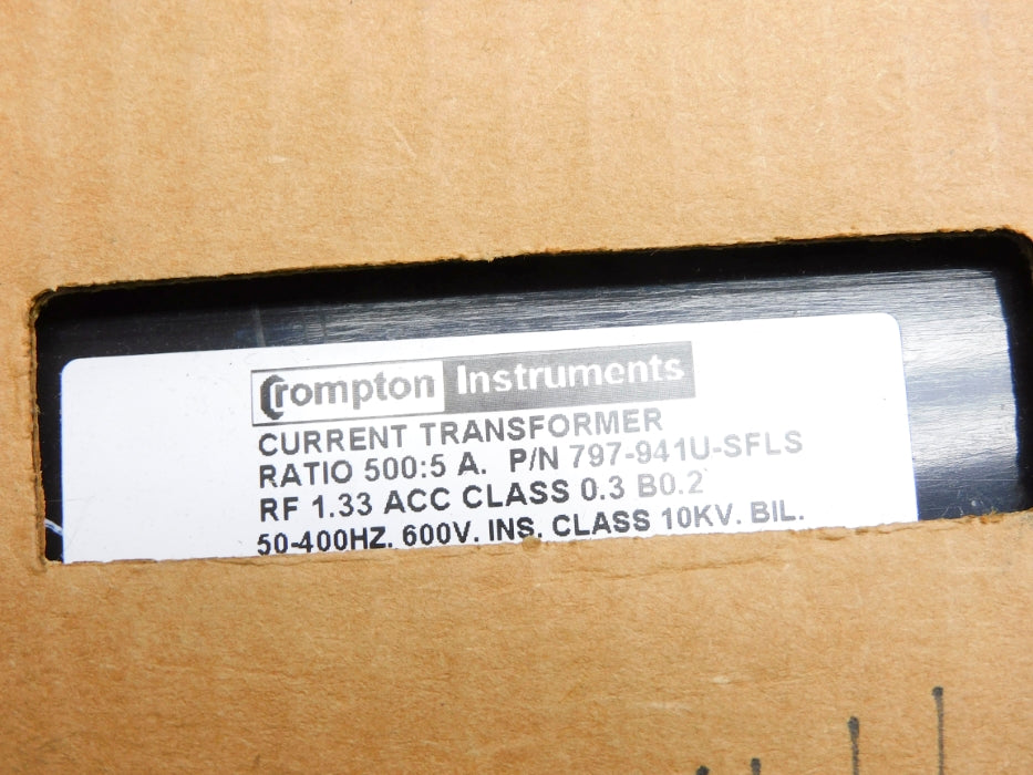 CROMPTON INSTRUMENTS 797-941U-SFLS 10KV NSFS