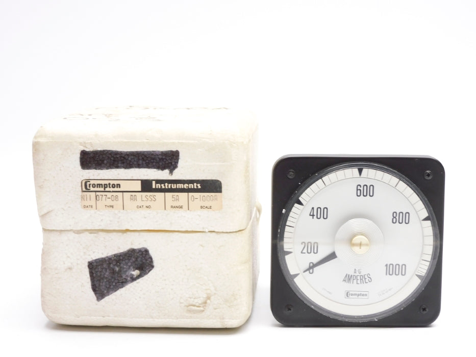CROMPTON INSTRUMENTS 077-08AALSSS 0-1000ACA NSMP