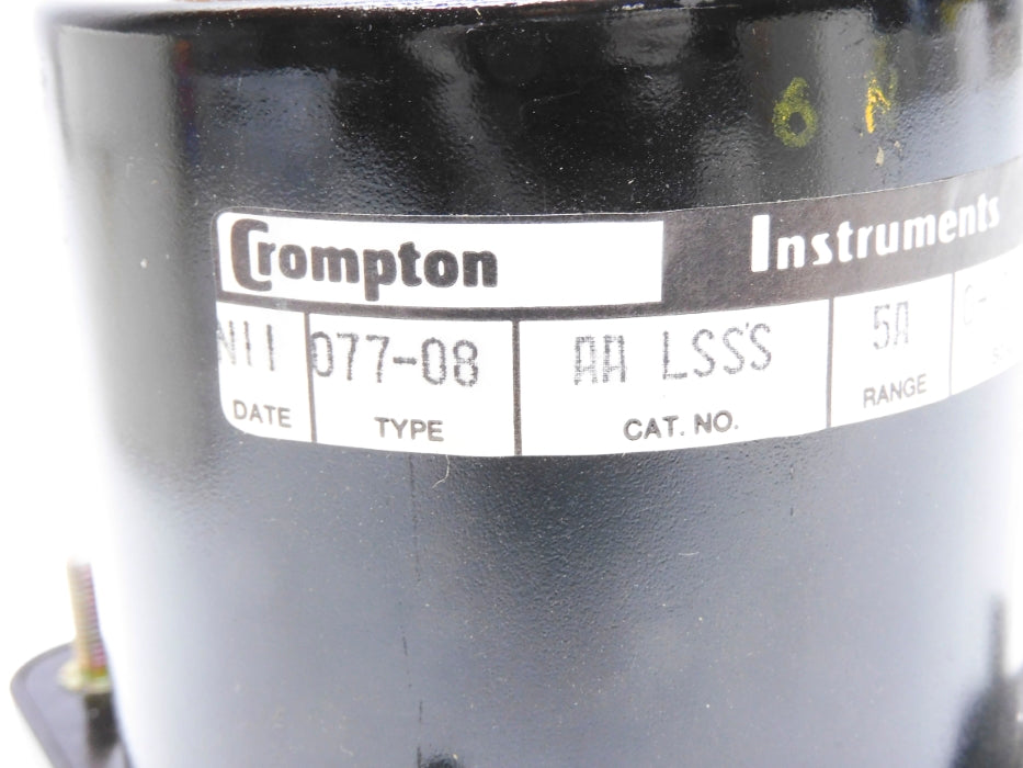 CROMPTON INSTRUMENTS 077-08AALSSS 0-1000ACA NSMP