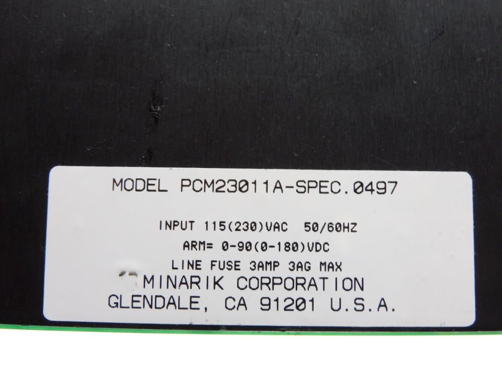 MINARIK PCM23011A-SPEC.0497 (0-180VDC) UNMP