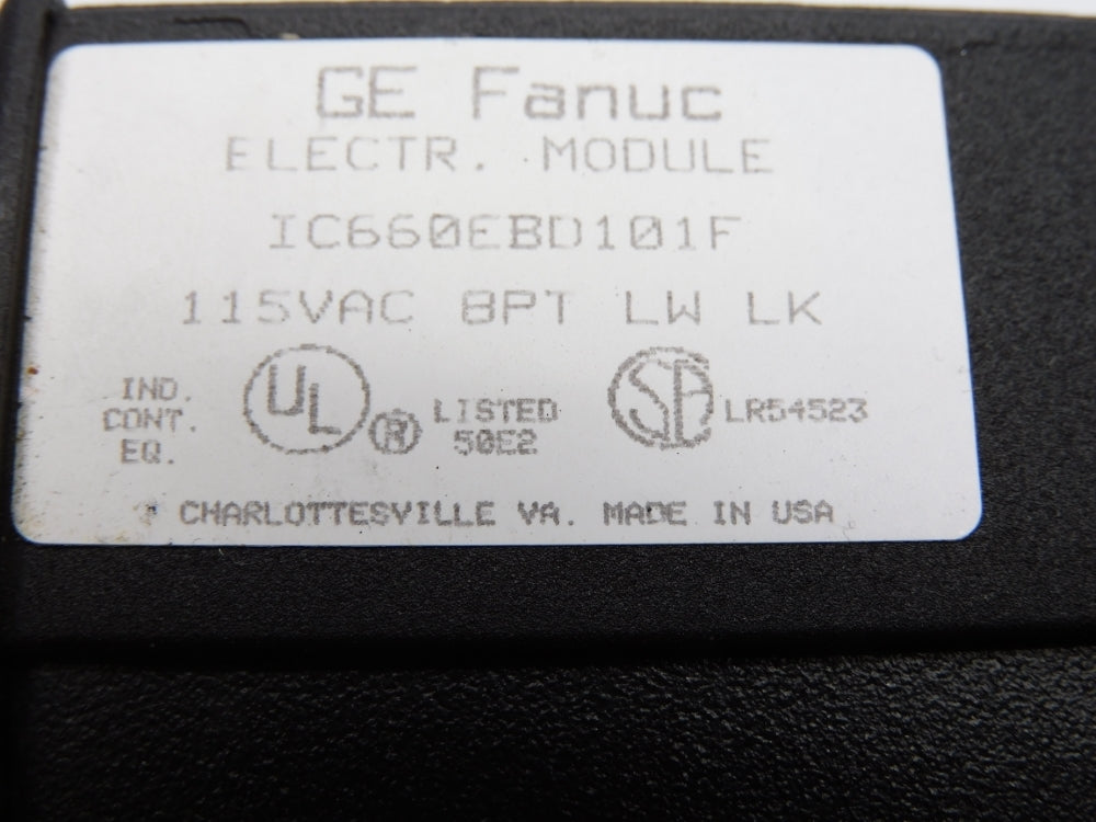 FANUC IC660EBD101F UNMP