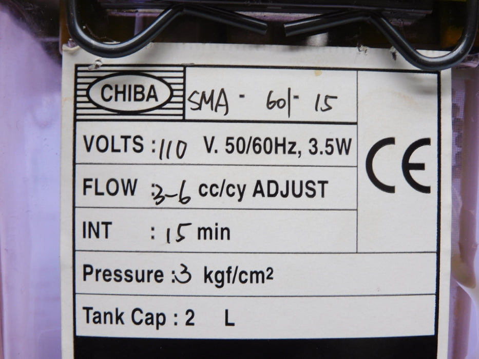 CHIBA SMA-601-15 NSMP