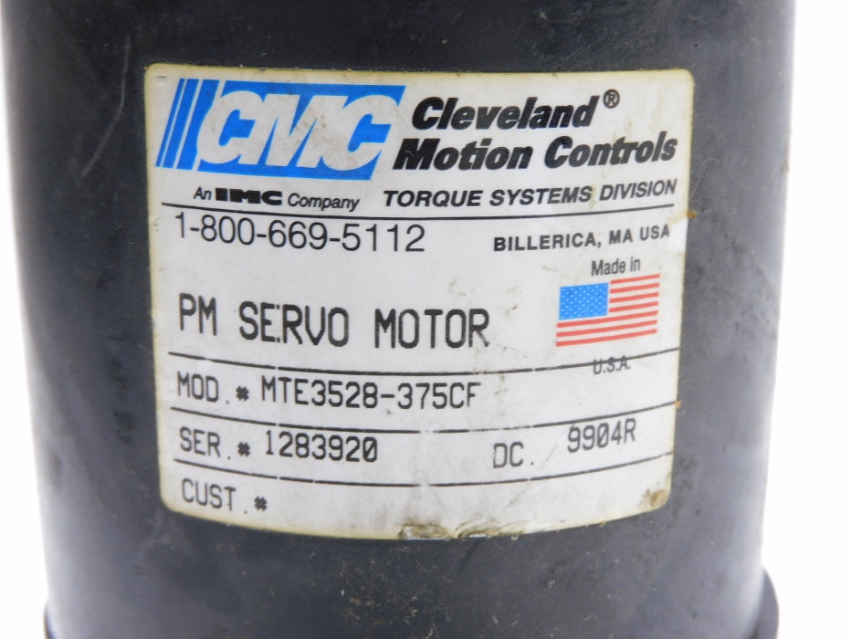 CLEVELAND MOTION CONTROLS MTE3528-375CF UNMP