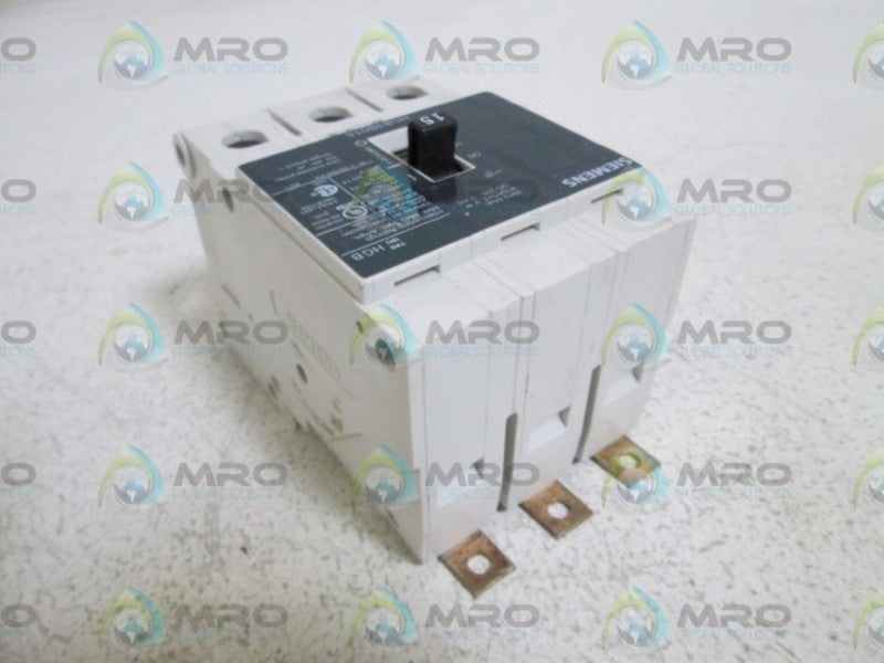 SIEMENS CIRCUIT BREAKER 15A HGB3B015 *NEW NO BOX*