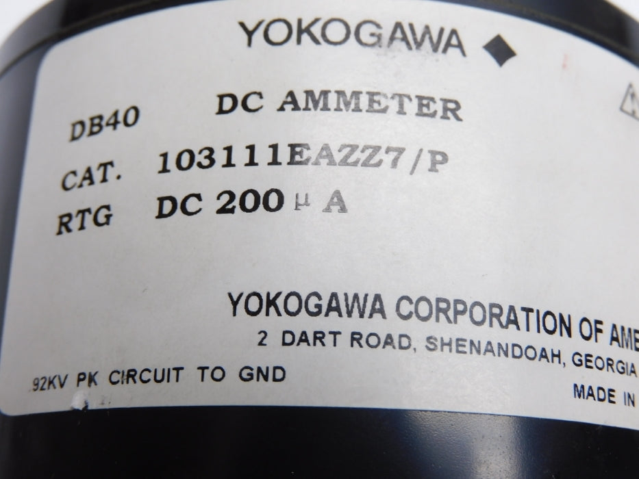 YCA 103111EAEA-1548 DB-40 0-5000VDC NSNP