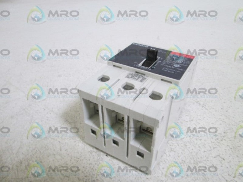 SIEMENS CIRCUIT BREAKER 15A LGB3B015 *NEW NO BOX*