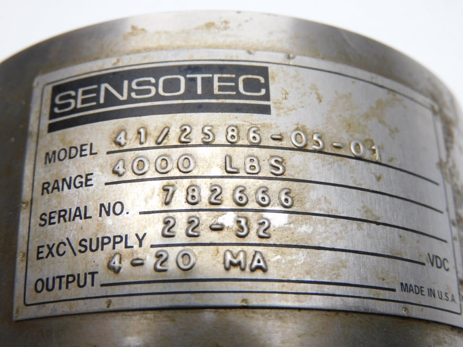 SENSOTEC 41/2586-05-01 4000LBS UNMP