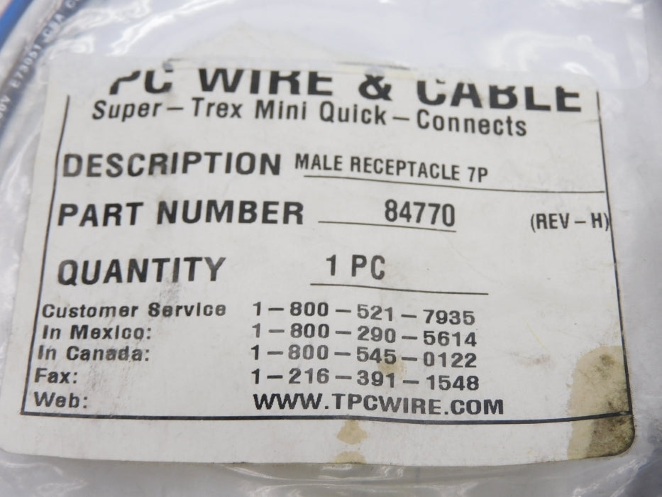 TPC WIRE & CABLE 84770 NSMP