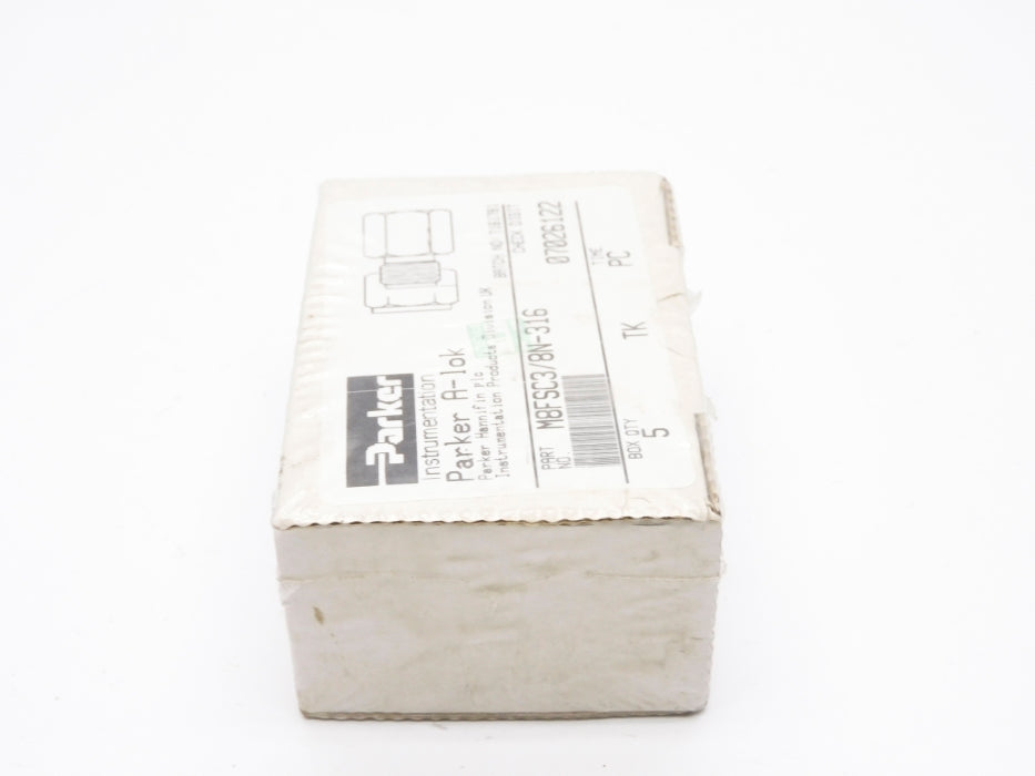 PARKER M8FSC3/8N-316 (PKG OF 5) NSFS