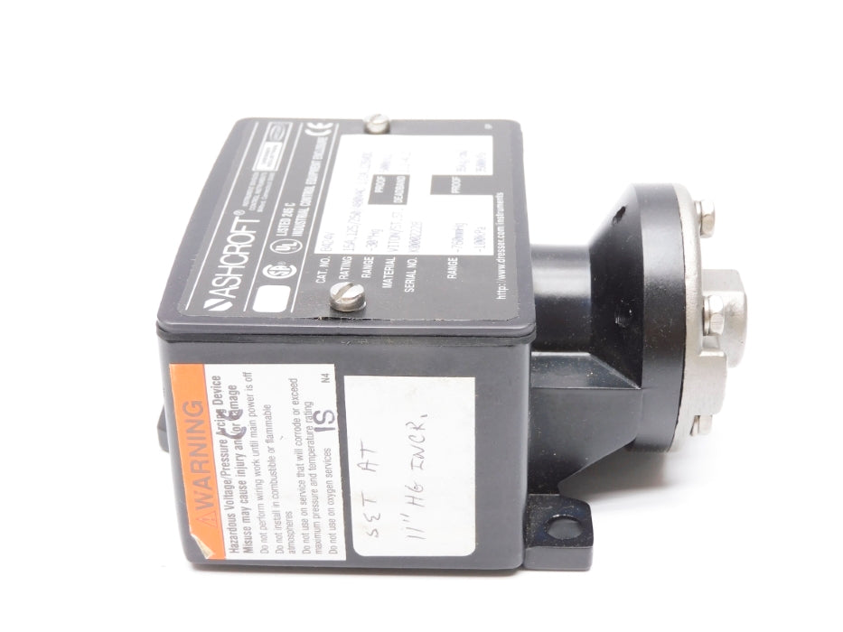 ASHCROFT B424V -30"HG 500PSI NSMP