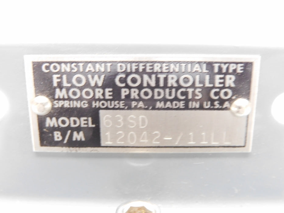 MOORE PRODUCTS 12042-/11LL 63SD NSMP