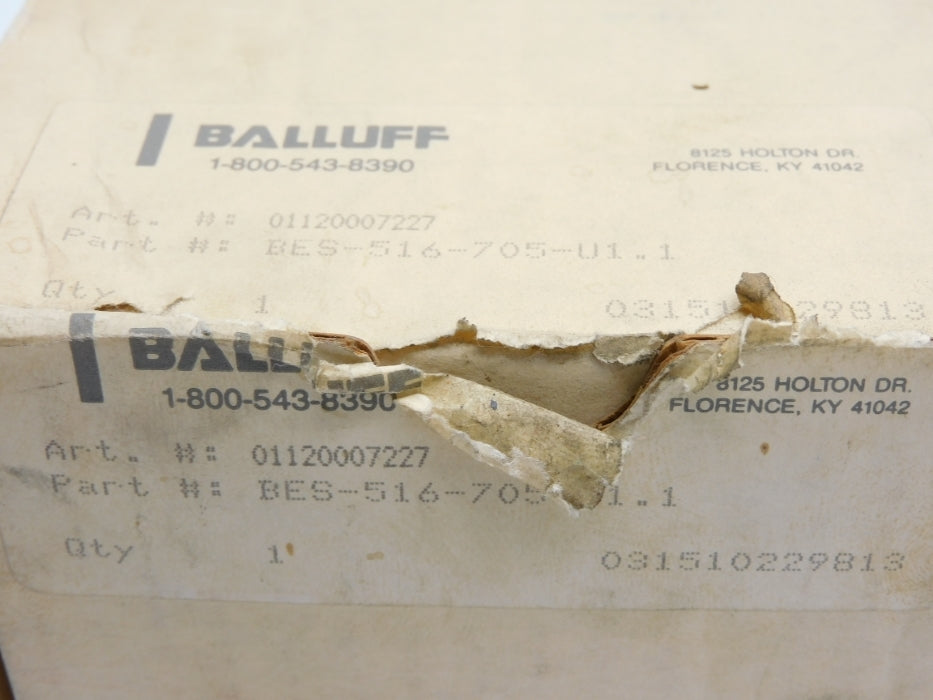 BALLUFF BES-516-705-U1.1 01120007227 NSMP
