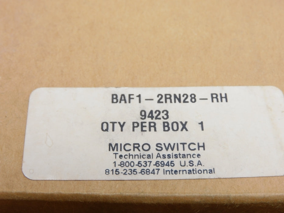 HONEYWELL BAF1-2RN28-RH NSMP