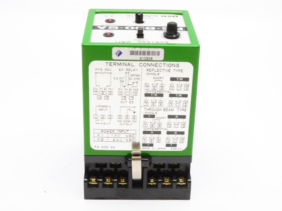 SUNX PS-830-SA REMAN