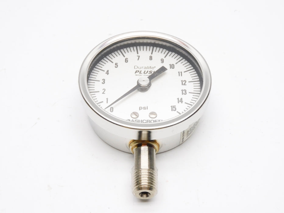 ASHCROFT 251009SW02LXLL-15# 15 PSI NSMP