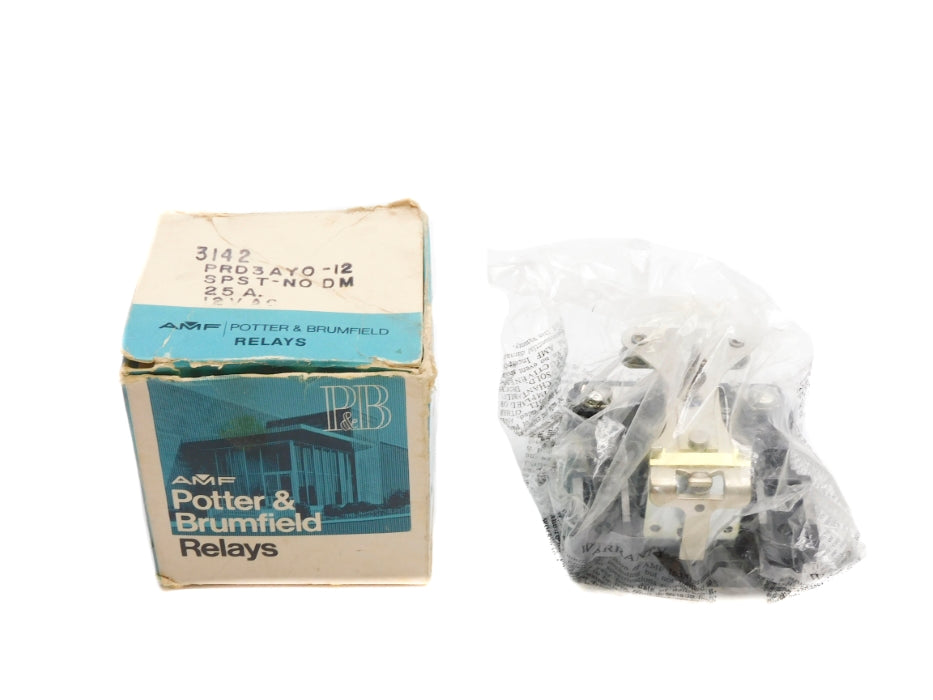 POTTER&BRUMFIELD PRD3AYO-12 12VAC 25A NSMP