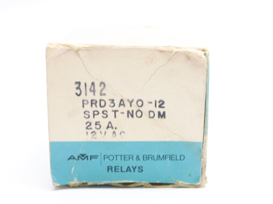 POTTER&BRUMFIELD PRD3AYO-12 12VAC 25A NSMP