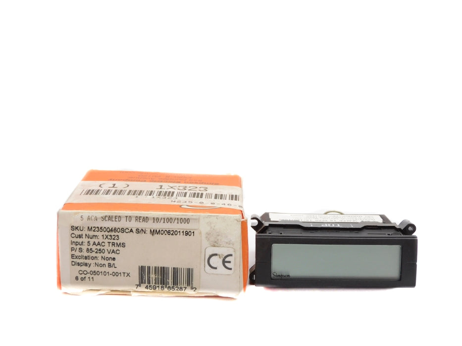 SIMPSON M23500460SCA 1X323 5AAC NSMP