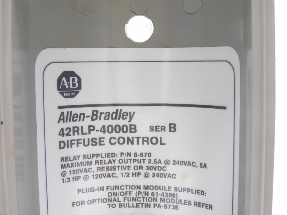 ALLEN BRADLEY 42RLP-4000B SER. B UNMP