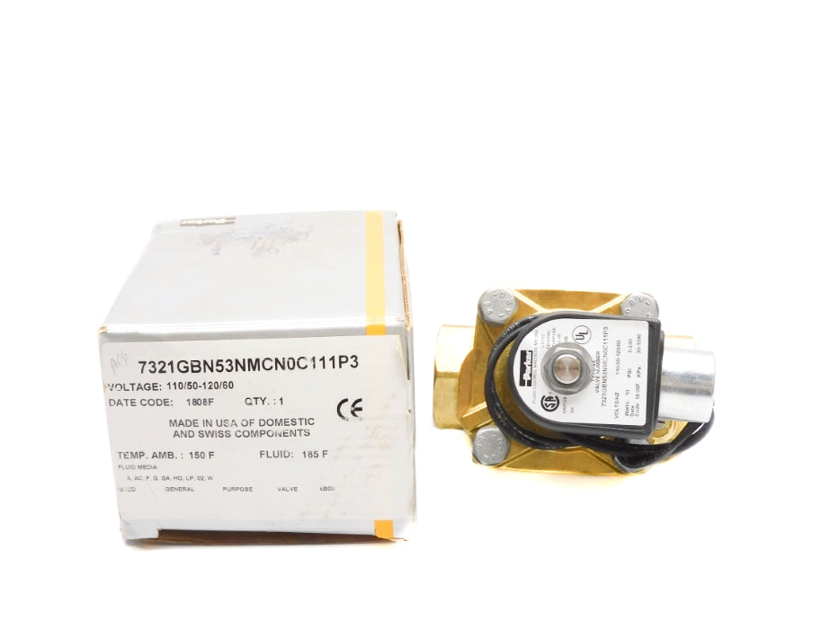 PARKER 7321GB53NMCN0C111P3 110/120V 5-230PSI NSMP