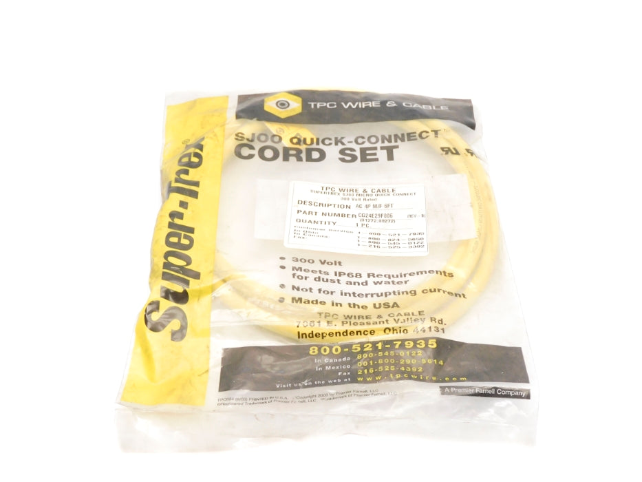 TPC WIRE & CABLE CG24E29F006 NSMP