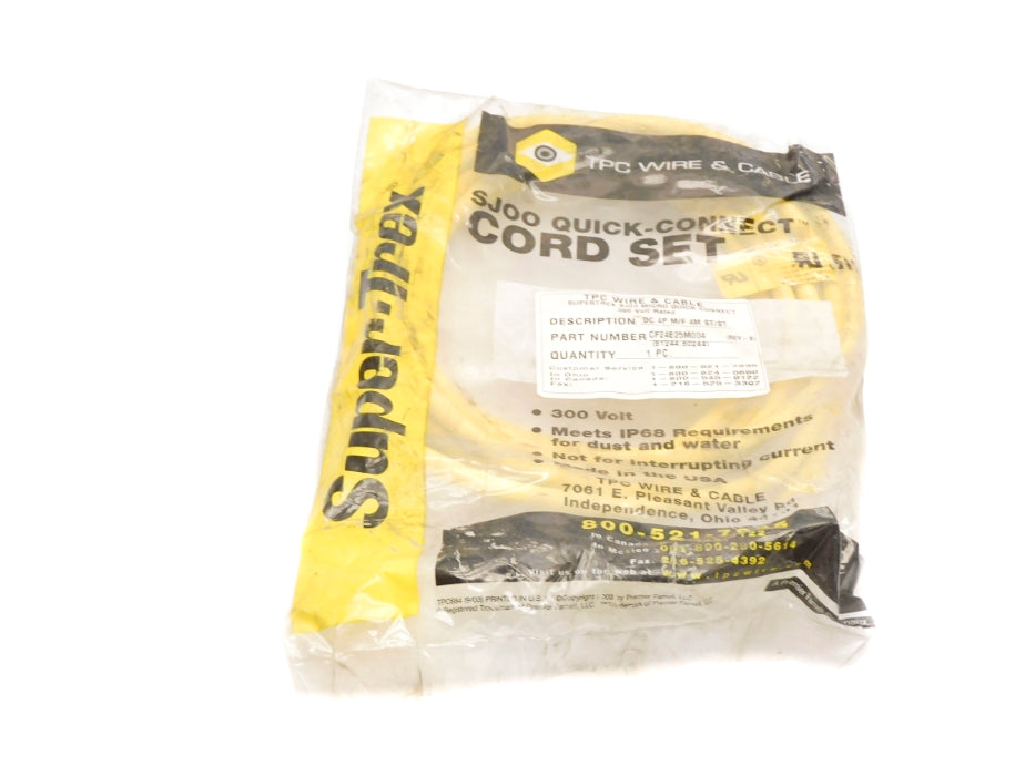TPC WIRE & CABLE CF24E25M004 NSMP