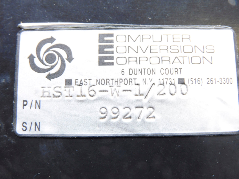 CCC HST16-W-1/200 NSNP