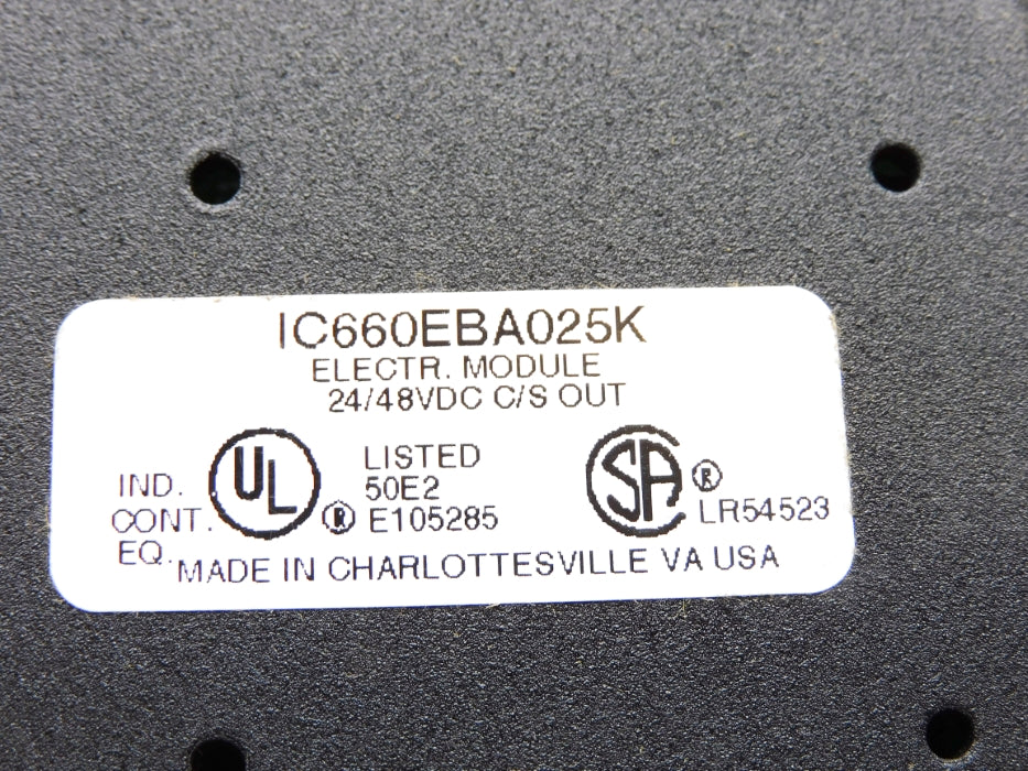 FANUC IC660EBA025K NSMP