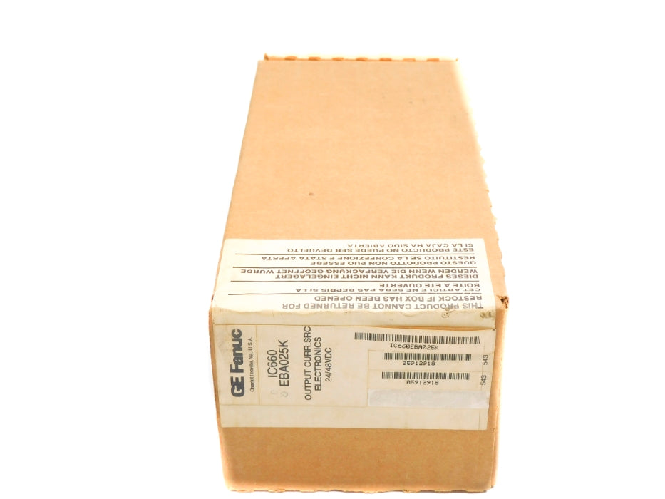 FANUC IC660EBA025K 48VDC NSFS