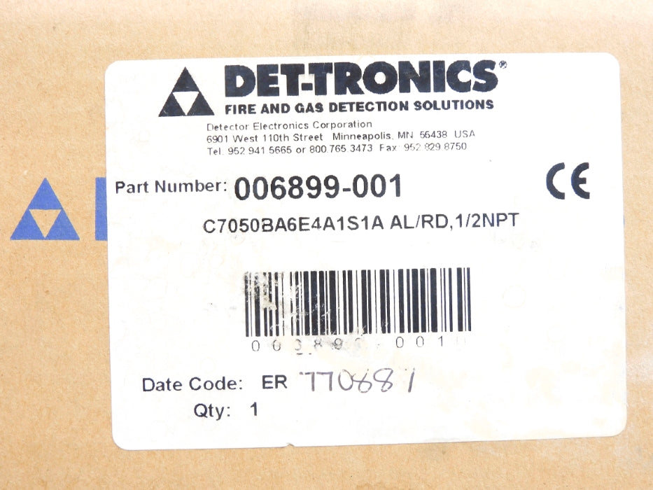 DET-TRONICS C7050BA6E4A1S1A 006899-001 NSMP