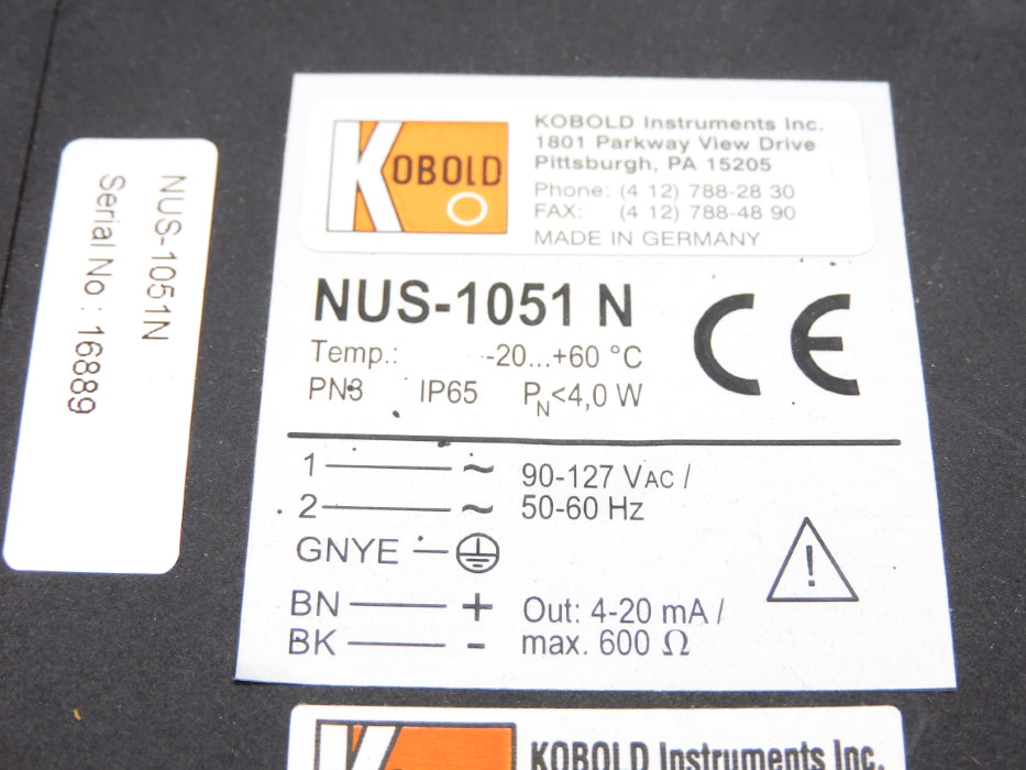 KOBOLD NUS-1051N -20-60'C NSMP