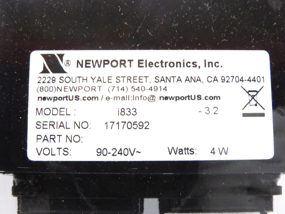 NEWPORT ELECTRONICS I833 NSMP
