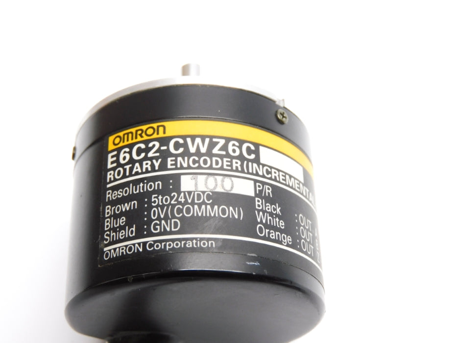 OMRON E6C2-CWZ6C 5-24VDC 100P/R UNMP