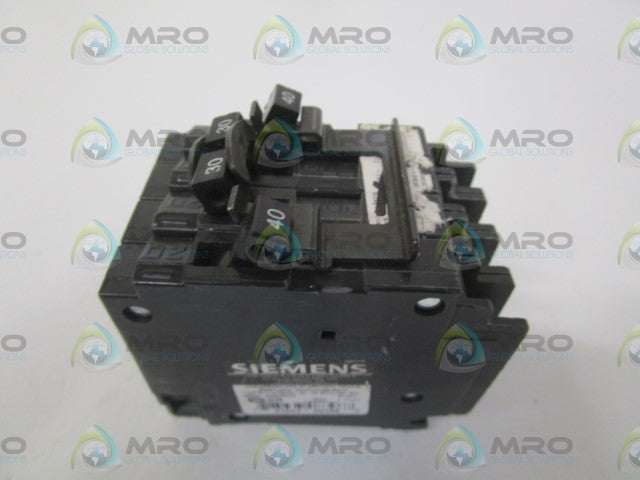 SIEMENS Q24030CT2 CIRCUIT BREAKER 40-30A *NEW NO BOX*