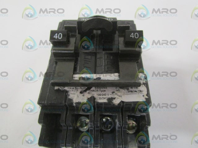 SIEMENS Q24030CT2 CIRCUIT BREAKER 40-30A *NEW NO BOX*